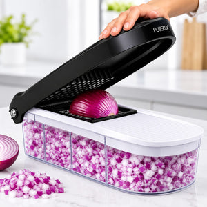 Multi-Functional Vegetable Chopper & Cutter – 12-in-1 Food Slicer