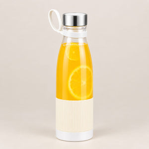 Portable Water Bottle with Cup - Stylish Drinking Bottle