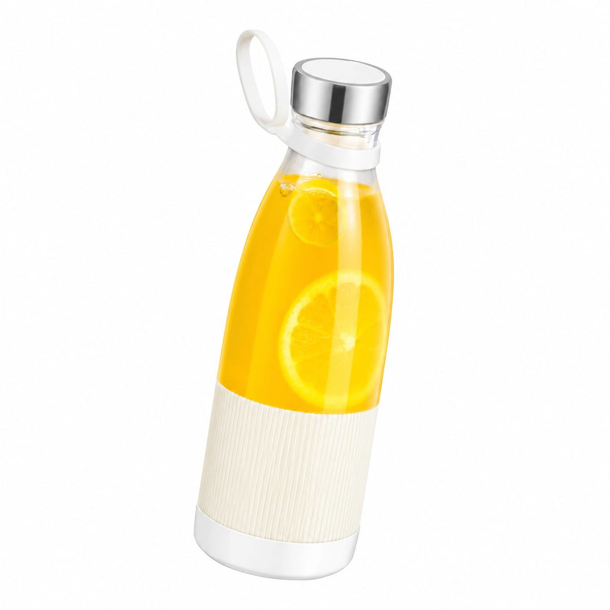 Portable Water Bottle with Cup - Stylish Drinking Bottle