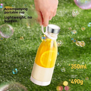 Portable Water Bottle with Cup - Stylish Drinking Bottle
