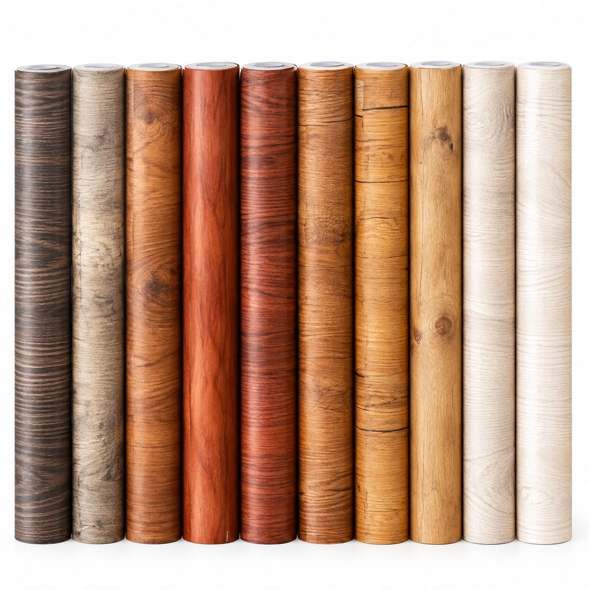Wood Grain Self-Adhesive Wallpaper Roll – Decorative Furniture & Wall Covering