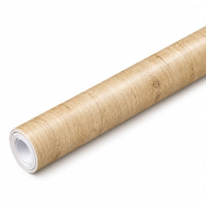 Wood Grain Self-Adhesive Wallpaper Roll – Decorative Furniture & Wall Covering