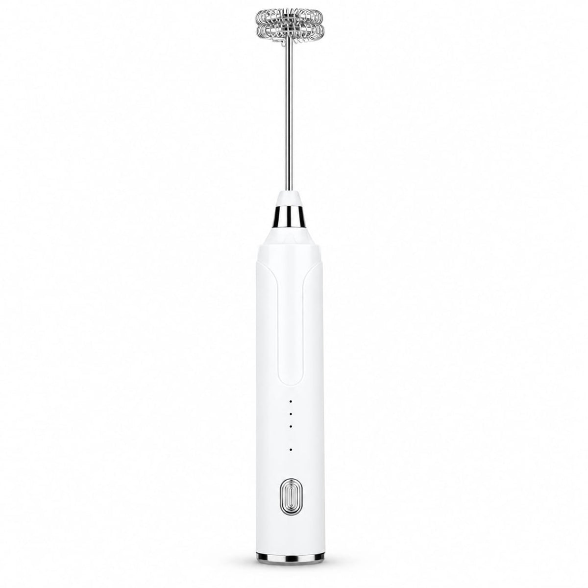 Electric Milk Frother & Coffee Whisk – Handheld Automatic Foam Maker