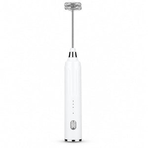 Electric Milk Frother & Coffee Whisk – Handheld Automatic Foam Maker
