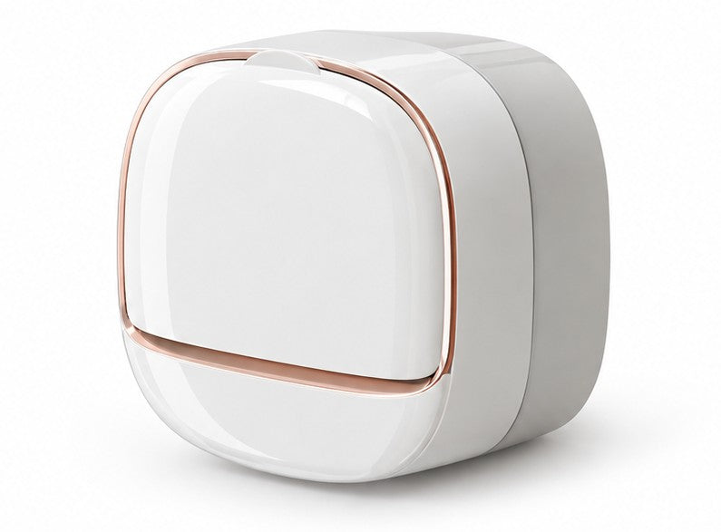 Wall Mounted Soap Dispenser & Soap Holder – Modern Bathroom Organizer