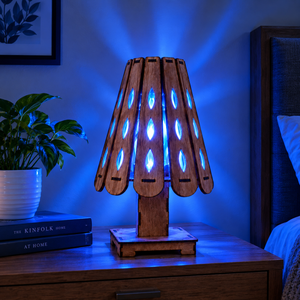 Wooden Night Lamp – Stylish Decorative Table Light